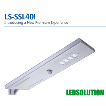 Route solaire extérieure de 40W LED avec le certificat de l&#39;UL RoHS de la CE